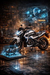 Lee más sobre el artículo La moto que aprende mientras ruedas: India presenta la primera generación de motocicletas definidas por Inteligencia Artificial