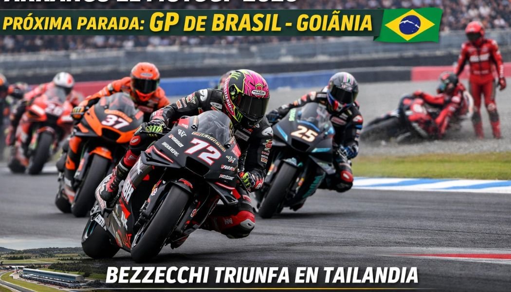 Lee más sobre el artículo MotoGP 2026: la próxima válida es Brasil (Goiânia) y así arrancó el Mundial en Tailandia